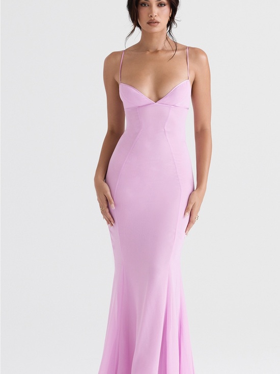 House of CB Dresses & Skirts - House of CB Lilac Strapless Mermaid Gown